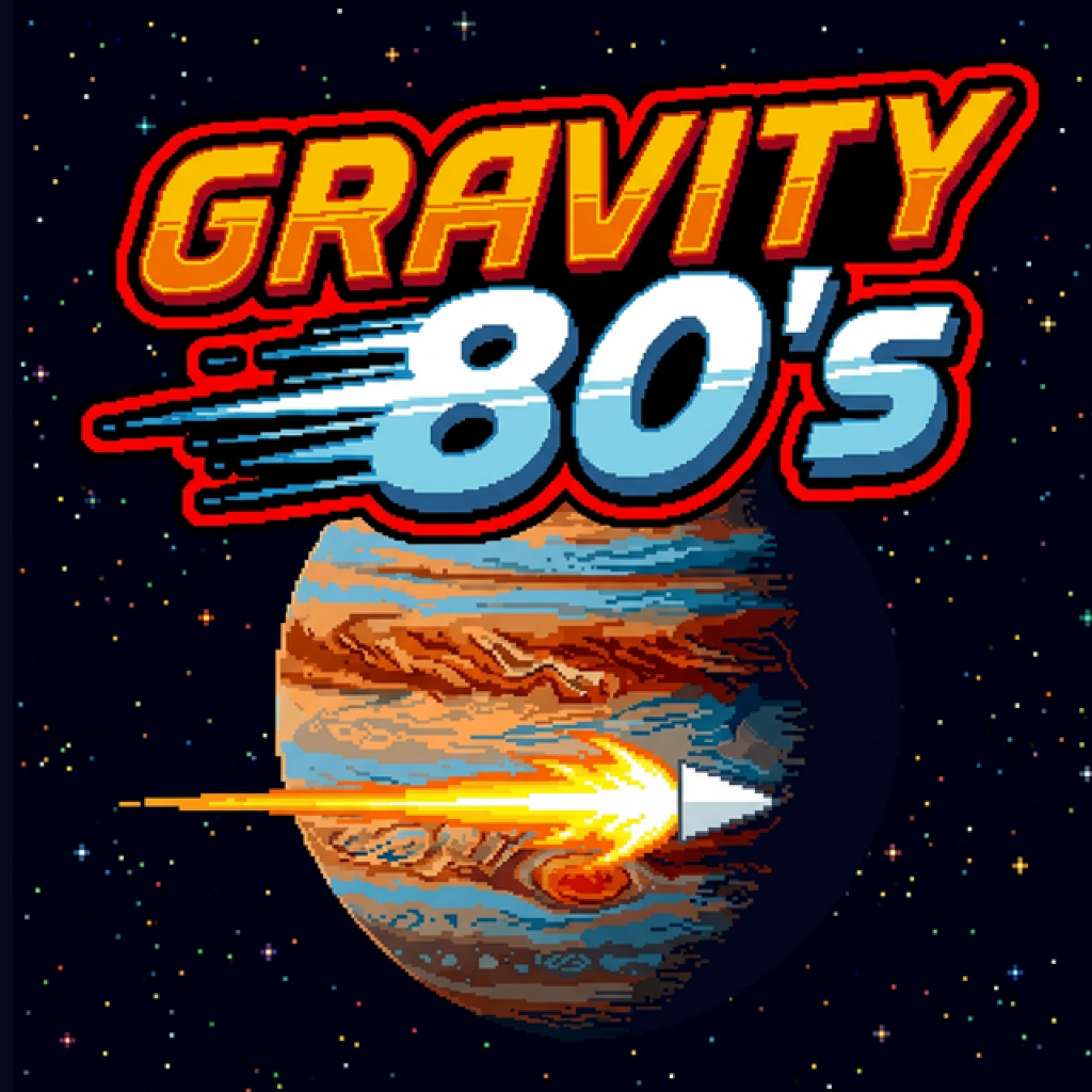 Gravity 80s Icon